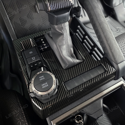 4Runner Interior Cover Trim ABS Carbon Fiber Style Protective Overlays