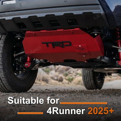 4Runner Skid Plate with TRD Letter Style Off-Road Underbody Protection Plate for Toyota