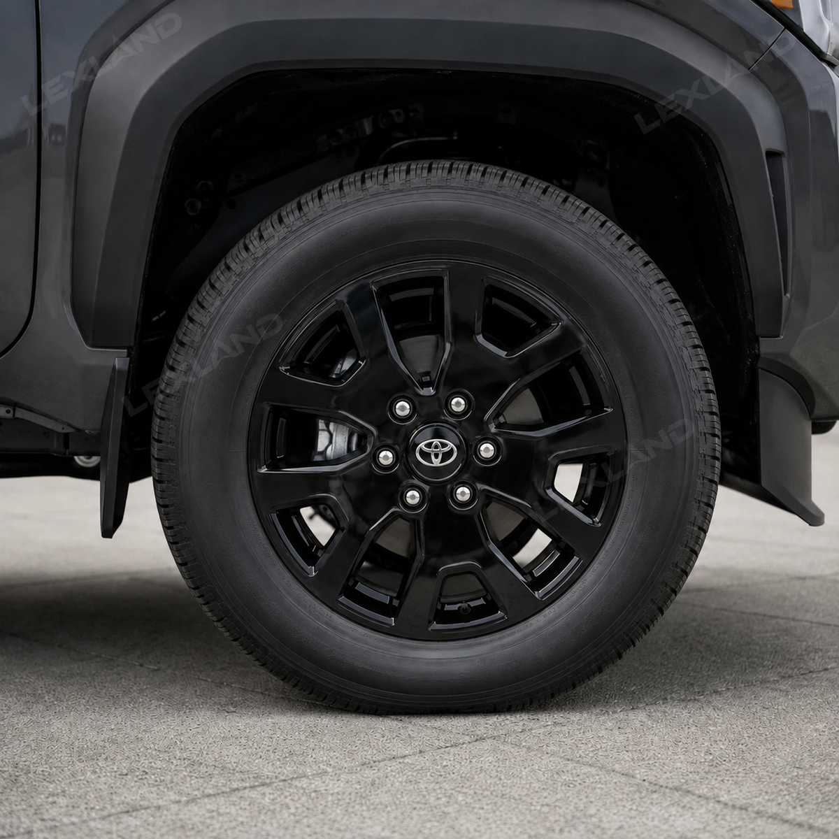 Tacoma SR5 17'' Wheel Covers OEM-Style Hubcaps 4PCS Snap-On Installation for Toyota