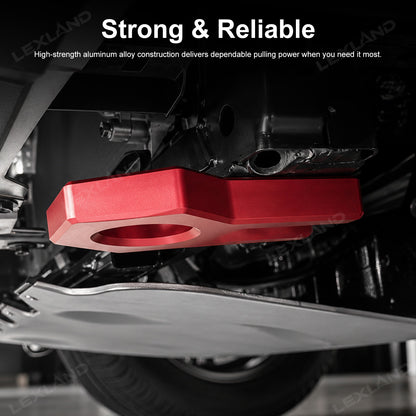 Tacoma /4Runner Front Tow Hooks Off-Road Aluminum Recovery Hooks Bolt-On Tow Points
