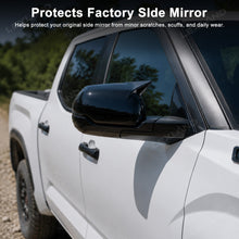 Tundra Side Mirror Covers ABS Door Mirror Caps Sport Style Rearview Mirror Overlay