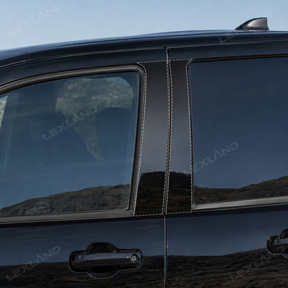 Tacoma B Pillar Trim Covers Door Pillar Overlays Decals 4PCS for Toyota