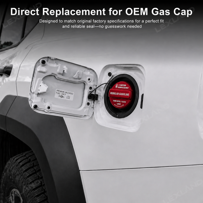 Tacoma/ 4Runner/ Land Cruiser Gas Cap Aluminum Fuel Tank Cap Cover for Toyota