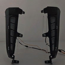 4Runner Fender Marker Lights Dual-Color LED Side Marker Lights for Toyota