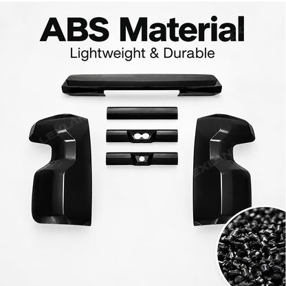 Silverado 1500 Smoked Third Brake Light Cover & Tail Light Covers Overlays Rear Lamp Protector