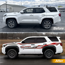 4Runner Body Decals Vinyl Wrap with Retro Racing / Off-Road Decal Style