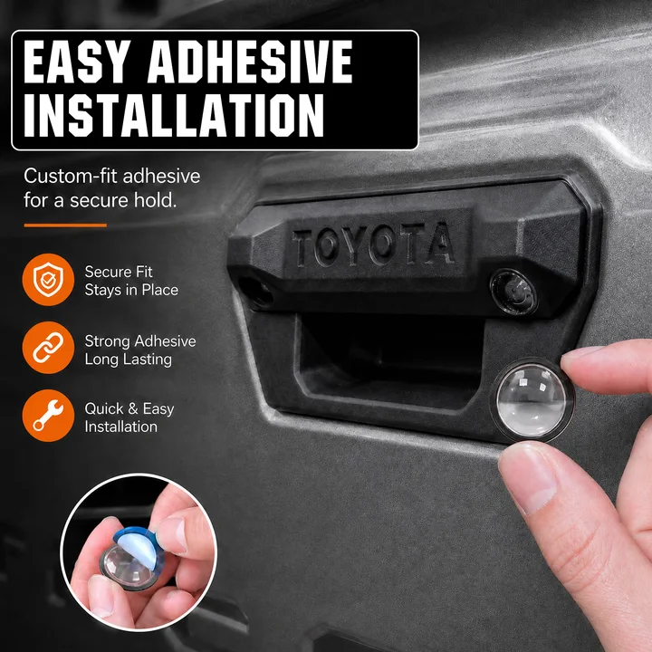 Tacoma Camera Cover Camera Caps ABS Camera Lens Protector Shield for Toyota