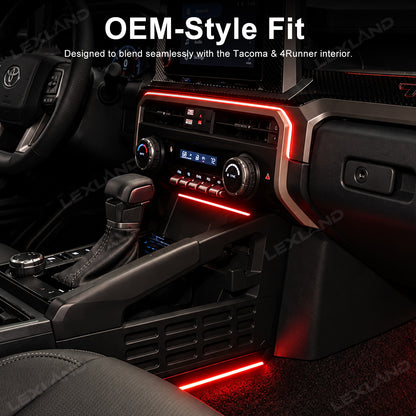 Tacoma/4Runner RGB Ambient Lighting Kit Color Changing Interior LED Light for Toyota