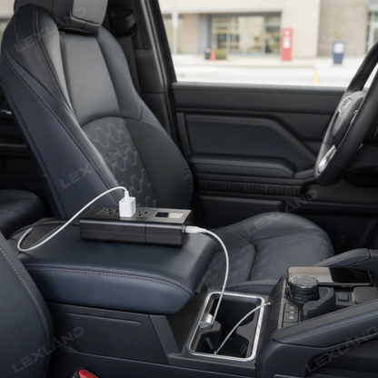 Tacoma/4Runner 200W Portable Power Inverter DC 12V to 110V AC Converter with LED Display & Cigarette Lighter Plug