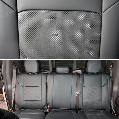 Camo Seat Covers for Ford F-150 Crew Cab XL/ XLT, Custom Interior Upgrade Seat Protection