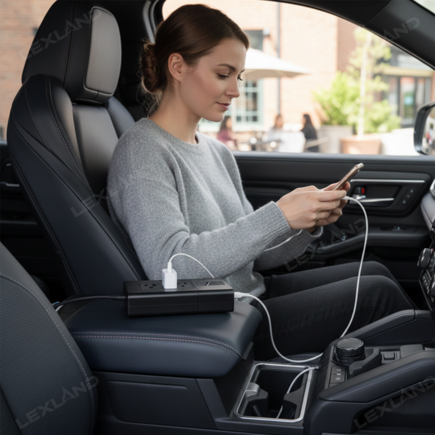 Tacoma/4Runner 200W Portable Power Inverter DC 12V to 110V AC Converter with LED Display & Cigarette Lighter Plug