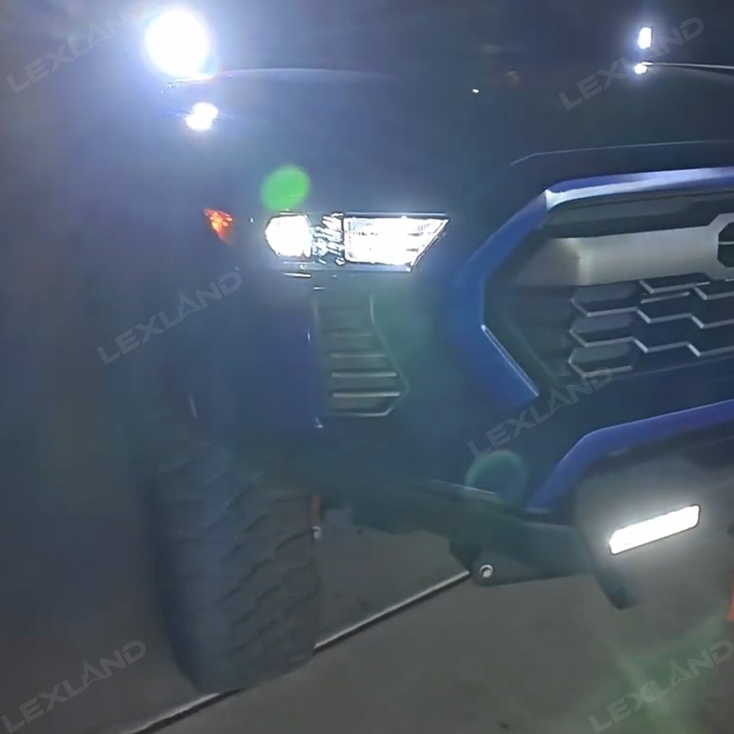 Tacoma Front DRL Turn Signal Parking Light 7443 LED Bulb Replacement Kit