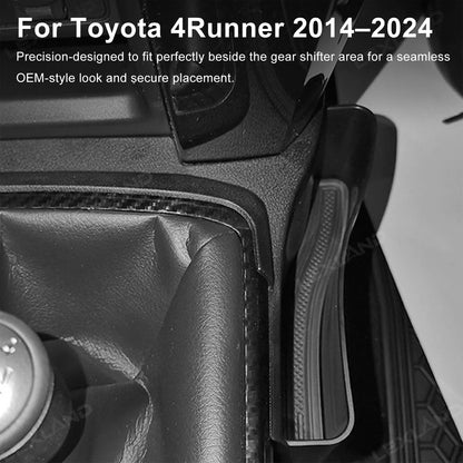 4Runner Central Control Side Storage Box Gear Shift Console Side Organizer Holder Tray for Toyota