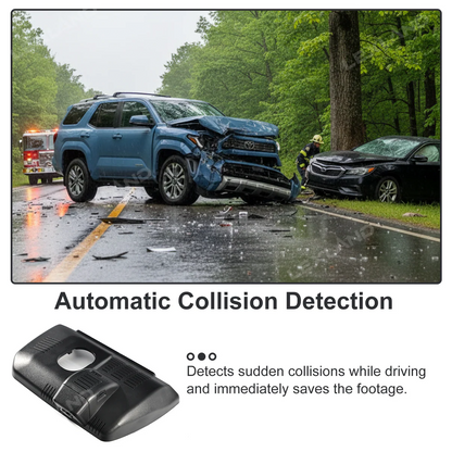 Tacoma /4Runner Dash Cam Custom-Fit 256GB Integrated Dashcam for Toyota