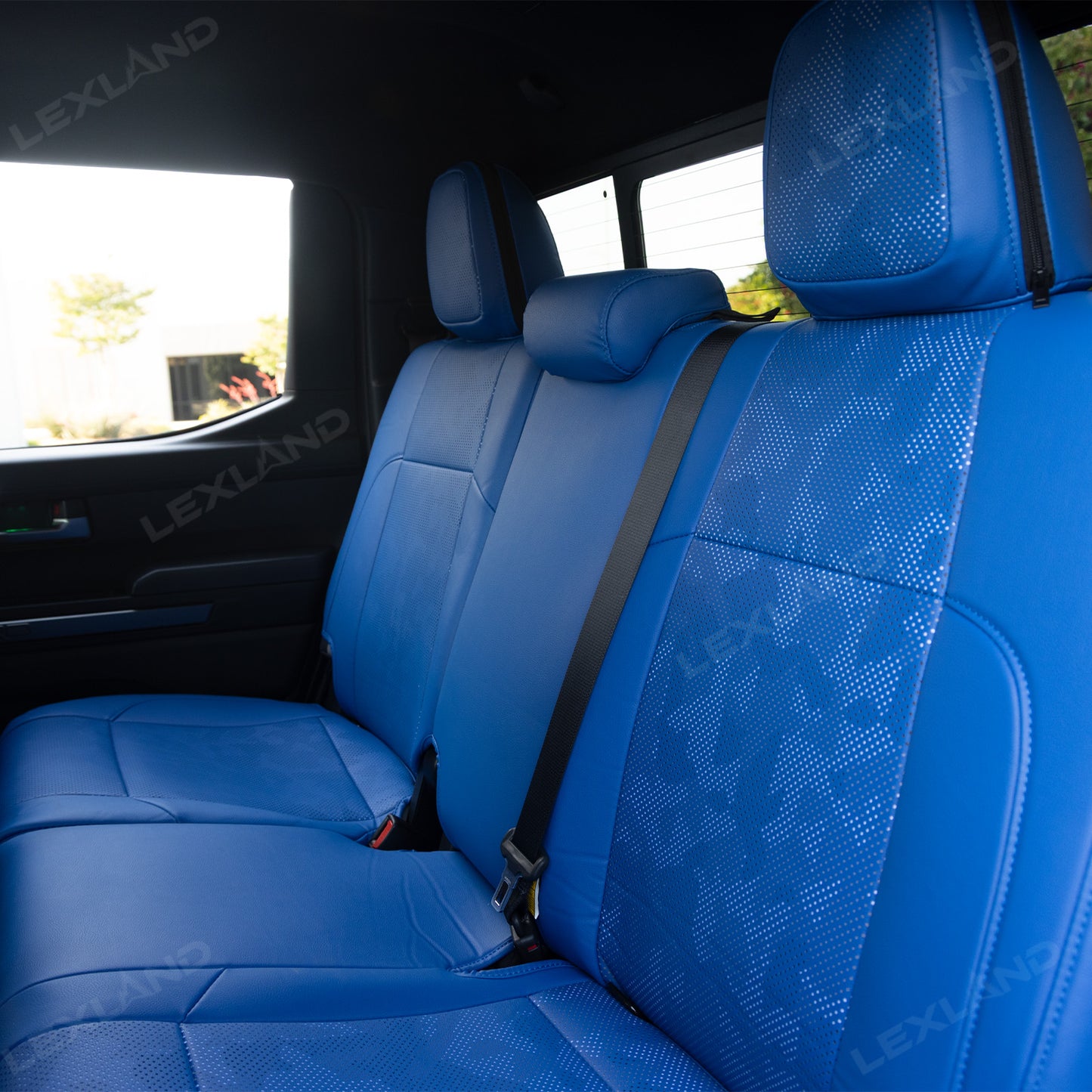 4Runner Seat Covers Full Coverage Blue Camo Seat Protectors for Toyota