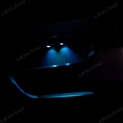 4Runner Door Ambient Lighting Kit Multi-color LED Door Handle Cup Lights 4PCS for Toyota