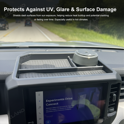 Tacoma/4Runner Dashboard Organizer Tray Behind Screen Interior Dash Storage Box for Toyota