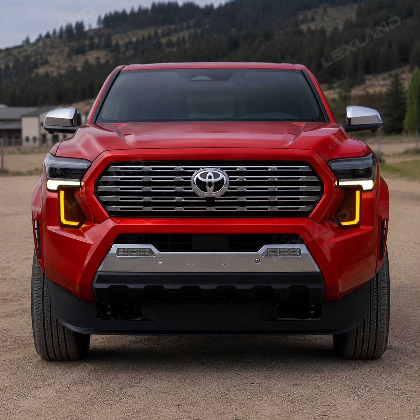 Tacoma Dual DRL Fang Lights Dynamic Daytime Running Lights with Sequential Turn Signals for Toyota