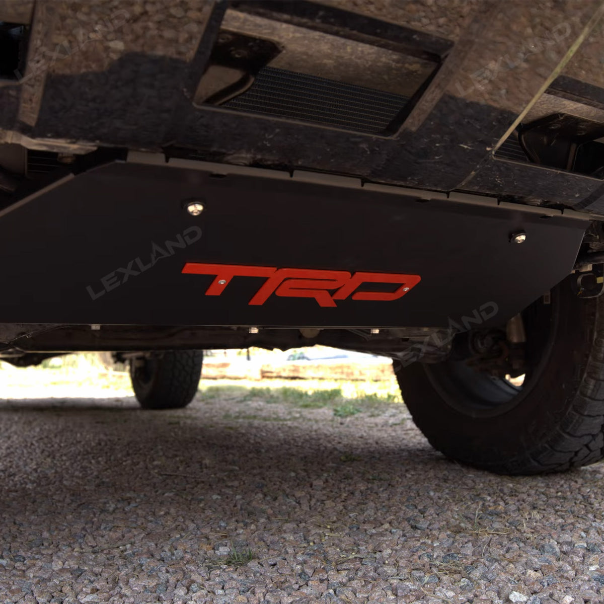 4Runner Skid Plate with TRD Letter Style Off-Road Underbody Protection Plate for Toyota