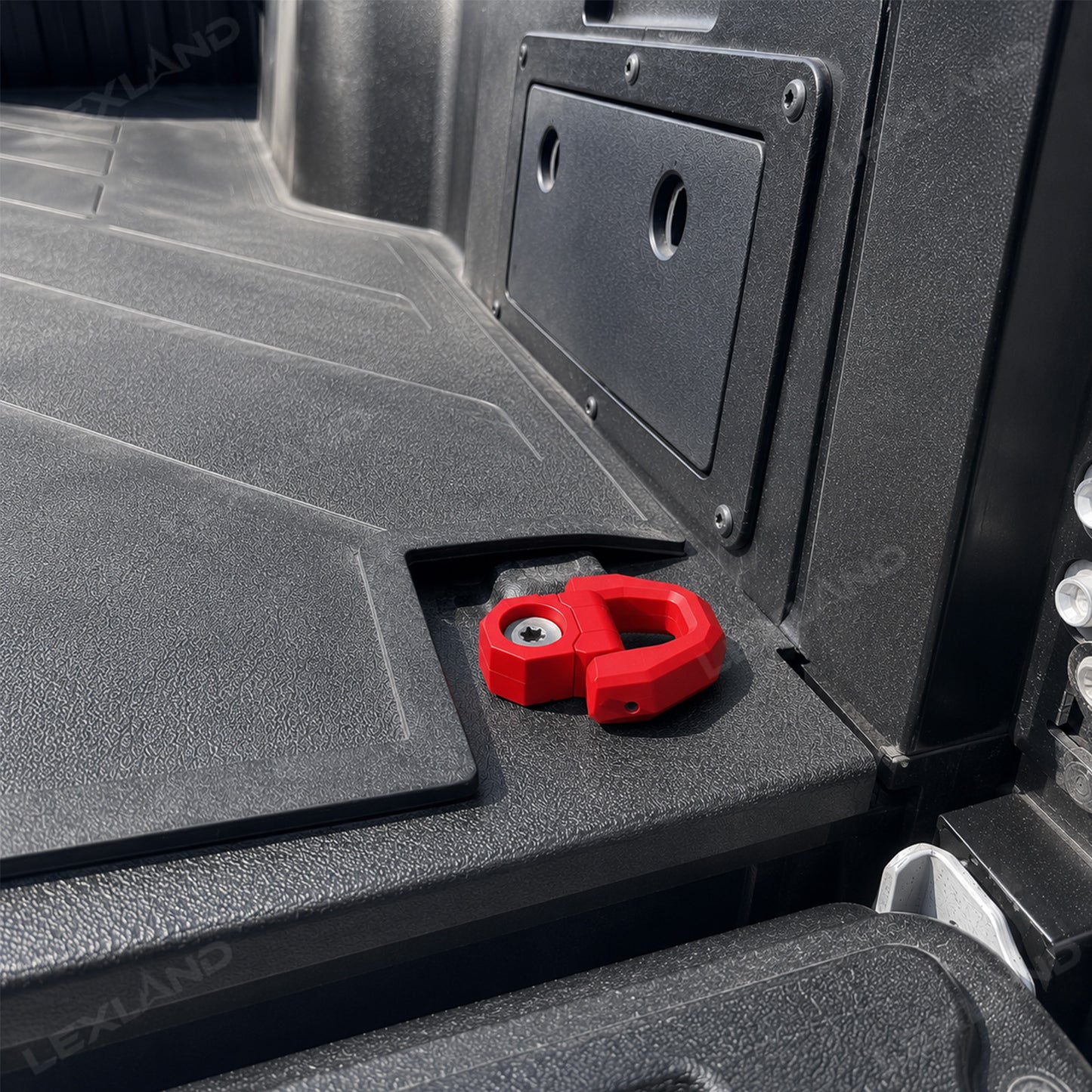 Tacoma/Tundra D-Rings Aluminum Alloy Truck Bed Tie-Down Anchors 2PCS for Toyota