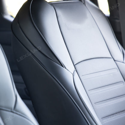 Tacoma /4Runner Seat Covers Full Coverage Embossed Seat Protector with TRD Letter Style for Toyota