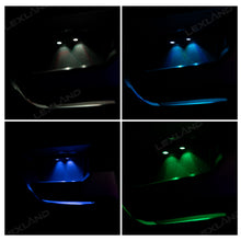 4Runner Door Ambient Lighting Kit Multi-color LED Door Handle Cup Lights 4PCS for Toyota