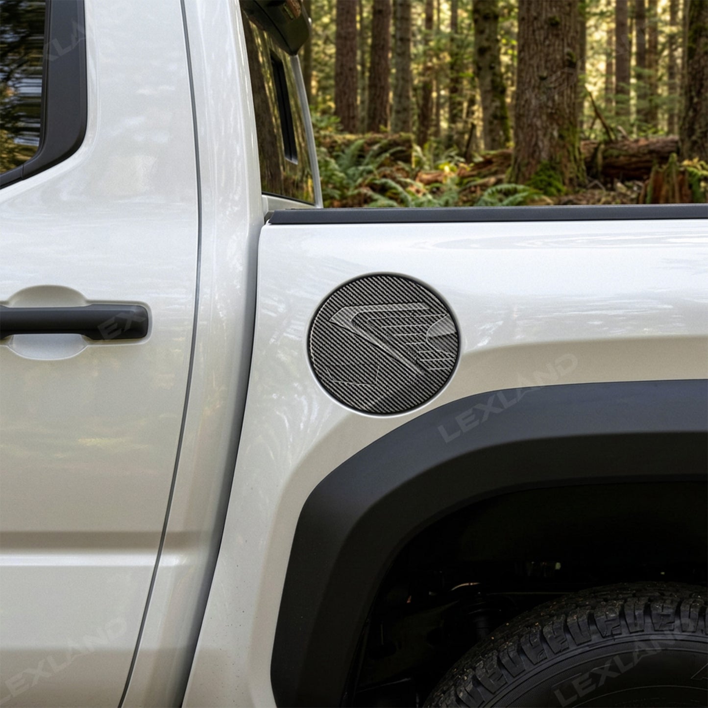 Tacoma Fuel Tank Cover ABS Door Gas Filler Cap for Toyota