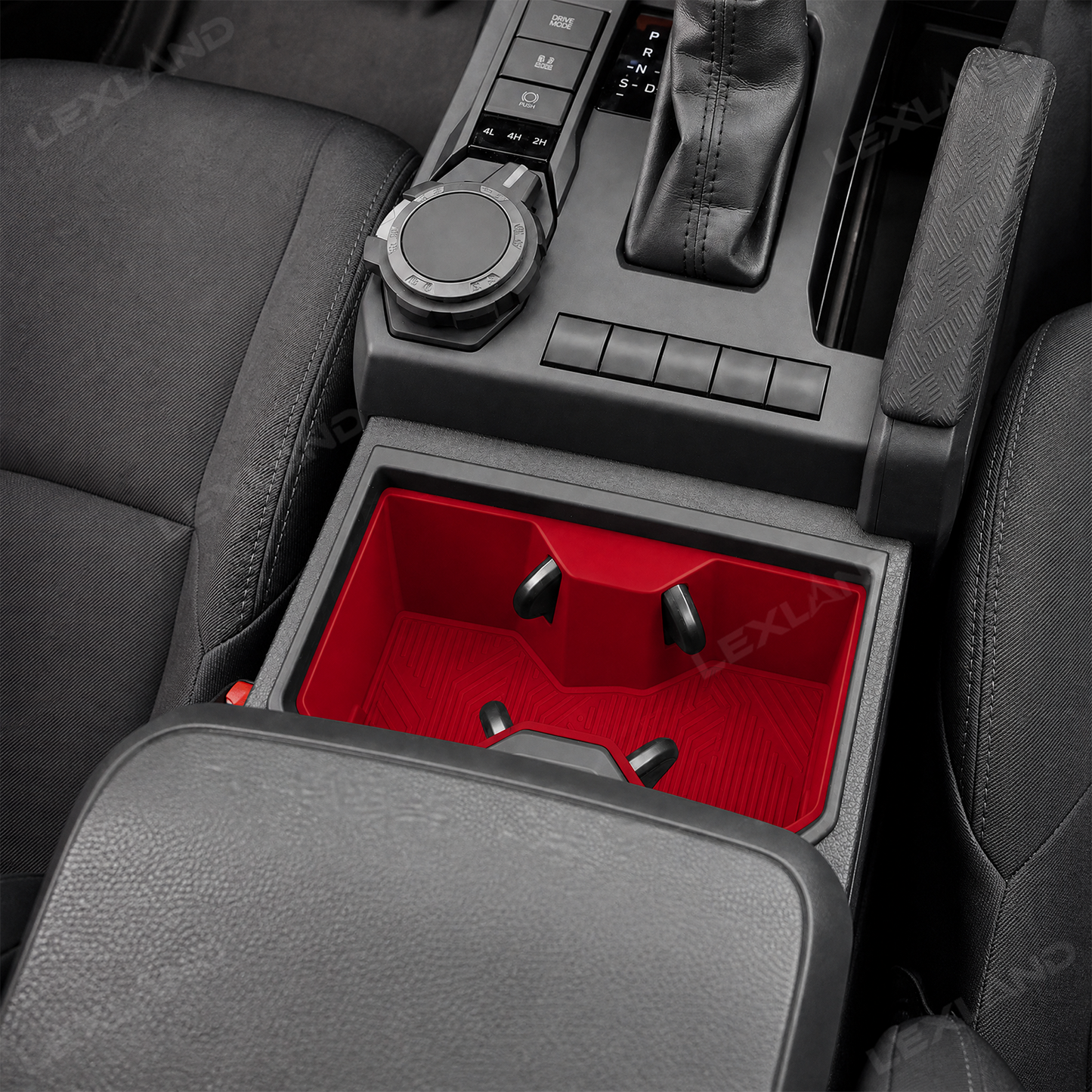Tacoma Center Console Cup Holder Silicone Water Cup Insert for Toyota