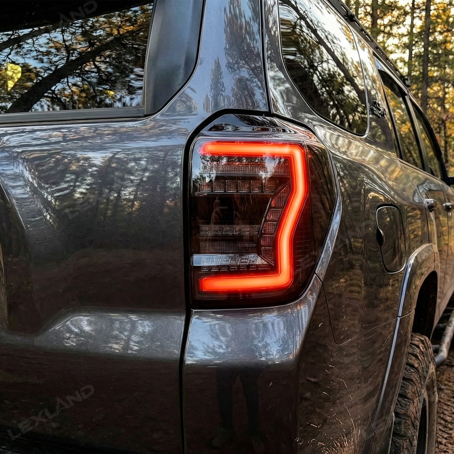 4Runner 5th Gen LED Tail Lights Sequential Taillights Rear Lamps Assembly for Toyota