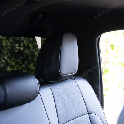 Tacoma /4Runner Seat Covers Full Coverage Embossed Seat Protector with TRD Letter Style for Toyota