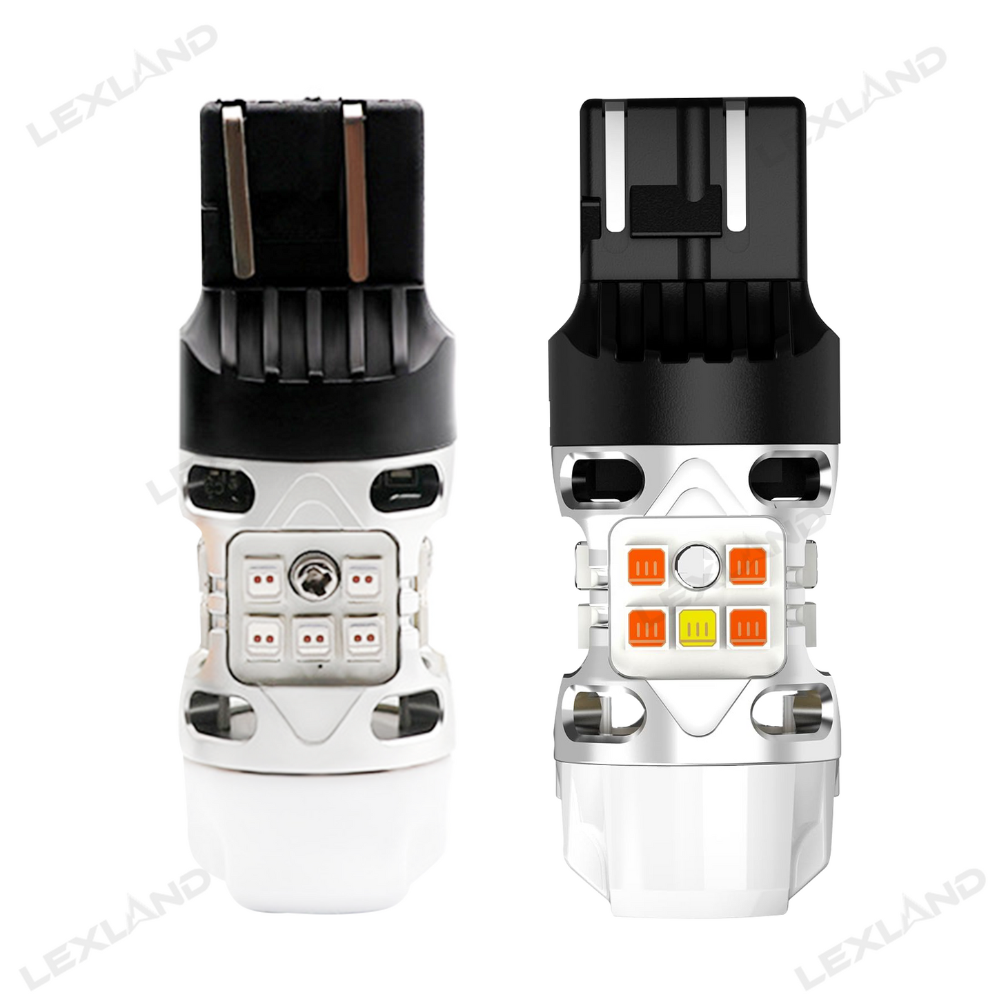 Tacoma Front DRL Turn Signal Parking Light 7443 LED Bulb Replacement Kit