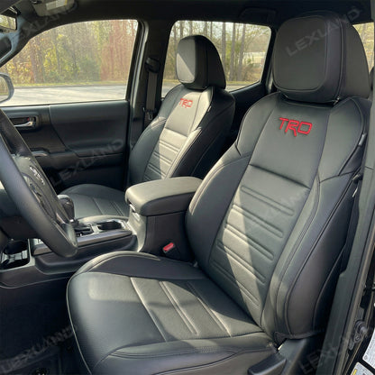 Tacoma/4Runner Seat Covers Embossed Seat Protectors with TRD Logo for Toyota