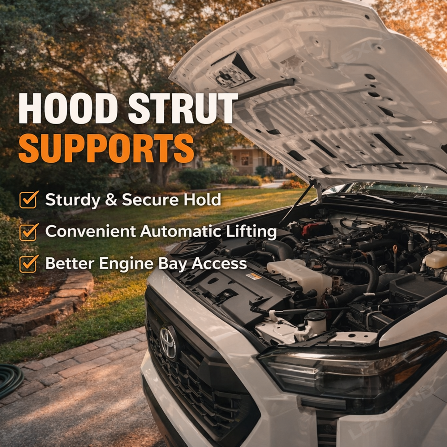 Tacoma/4Runner Hood Holder Front Hood Struts Upgrade Kit For Toyota