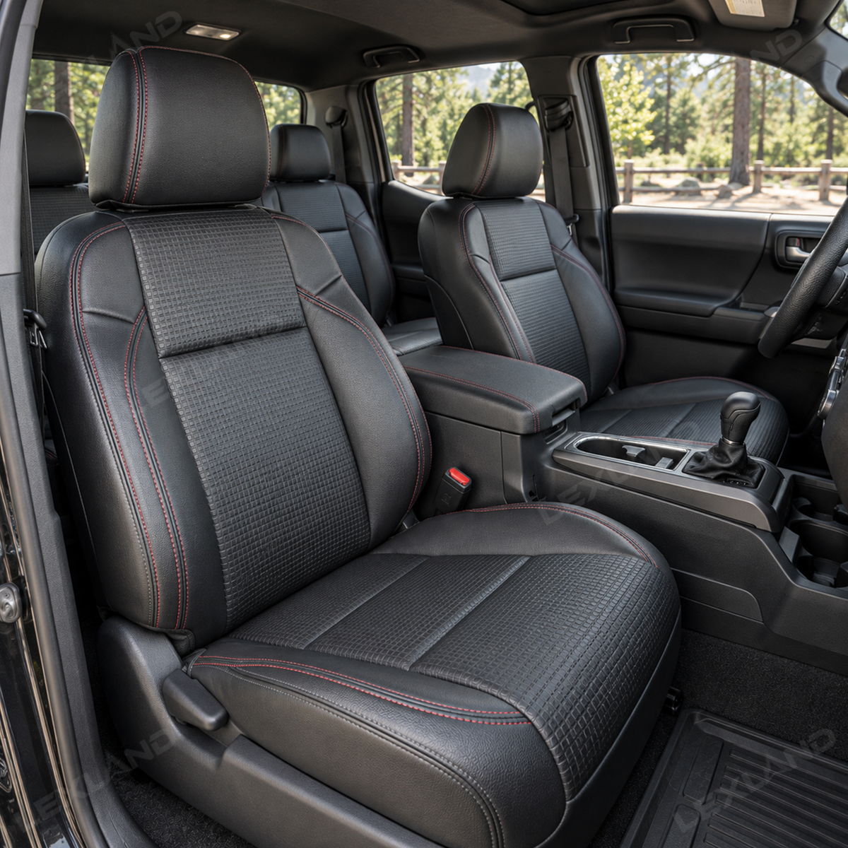 Tacoma Seat Covers OEM-Style Fit Seat Protector Interior Seat Upholstery Upgrade for Toyota