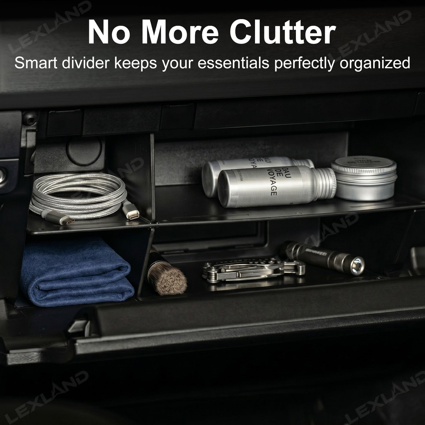 4Runner Glove Box Divider Organizer Insert Interior Accessories for Toyota