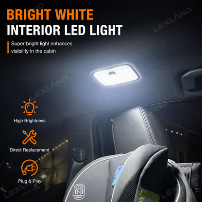 Tacoma/4Runner LED Rear Dome Light White Overhead Light Interior Light Upgrade of Toyota