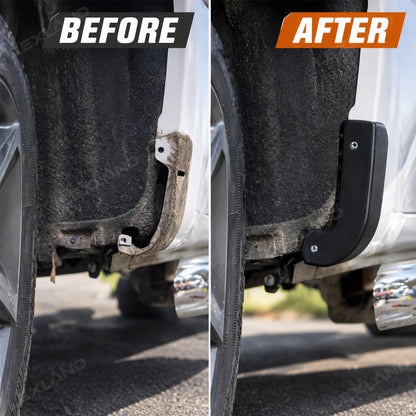 Silverado 1500 Fender Mud Flaps Mud Guards Splash Guards 4PCS for Chevrolet