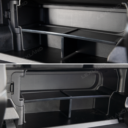 Tacoma Glove Box Organizer Insert Storage Divider Interior Accessories for Toyota