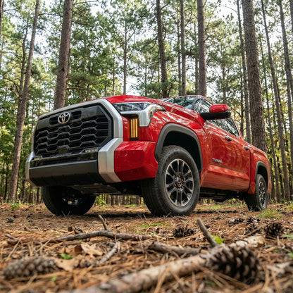 Tundra LED DRL Fog Lights Triple Fang Lights Daytime Running Lights Sequential Turn Signal Lighting Upgrade
