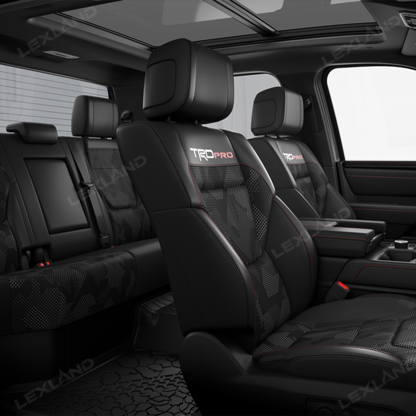 Tundra Seat Covers Camo Seat Protector with TRD PRO Logo for Toyota