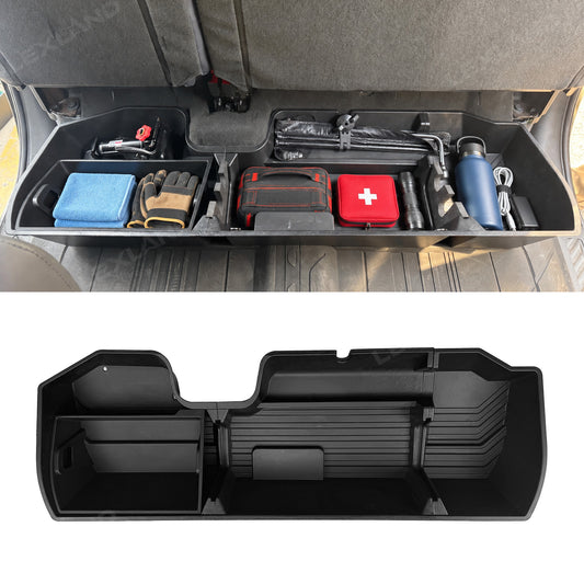 Silverado 1500/2500/3500HD Under Seat Organizer Tray ABS Rear Seat Storage Box