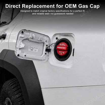 Tacoma/ 4Runner/ Land Cruiser Gas Cap Aluminum Fuel Tank Cap Cover for Toyota