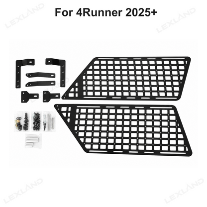 4Runner Molle Panel Storage Shelf Trunk Organizer Luggage Storage Carrier for Toyota