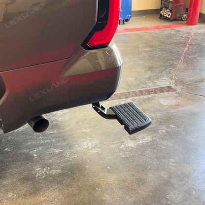 Tundra Rear Bed Step Retractable Aluminum Truck Tailgate Step Folding Bumper Step for Toyota