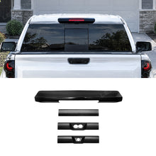 Silverado 1500 Smoked Third Brake Light Cover & Tail Light Covers Overlays Rear Lamp Protector