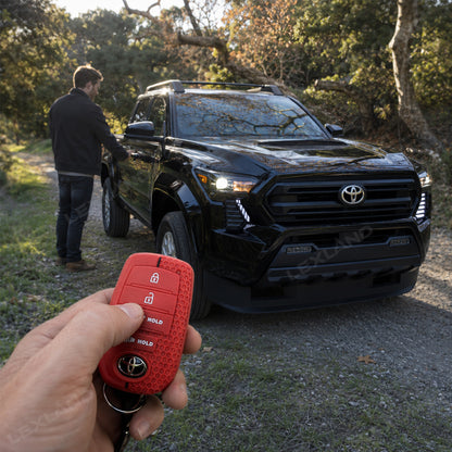 Tacoma/4Runner/Tundra Key Fob Cover Silicone Keyless Entry Remote Case Protector for Toyota