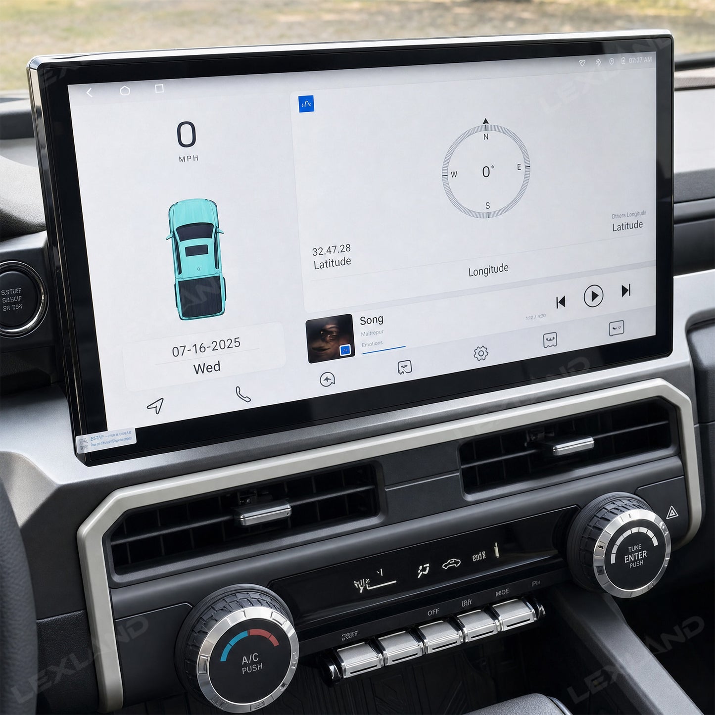 14.6" Touchscreen Stereo for Toyota Tacoma & 4Runner with Wireless Apple CarPlay and Android Auto, GPS Navigation Multimedia Infotainment System