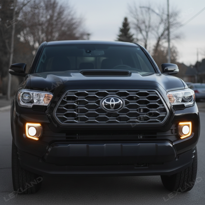 Tacoma Fog Lights LED Dual-Color Daytime Running Lights Sequential Turn Signal Lighting Upgrade