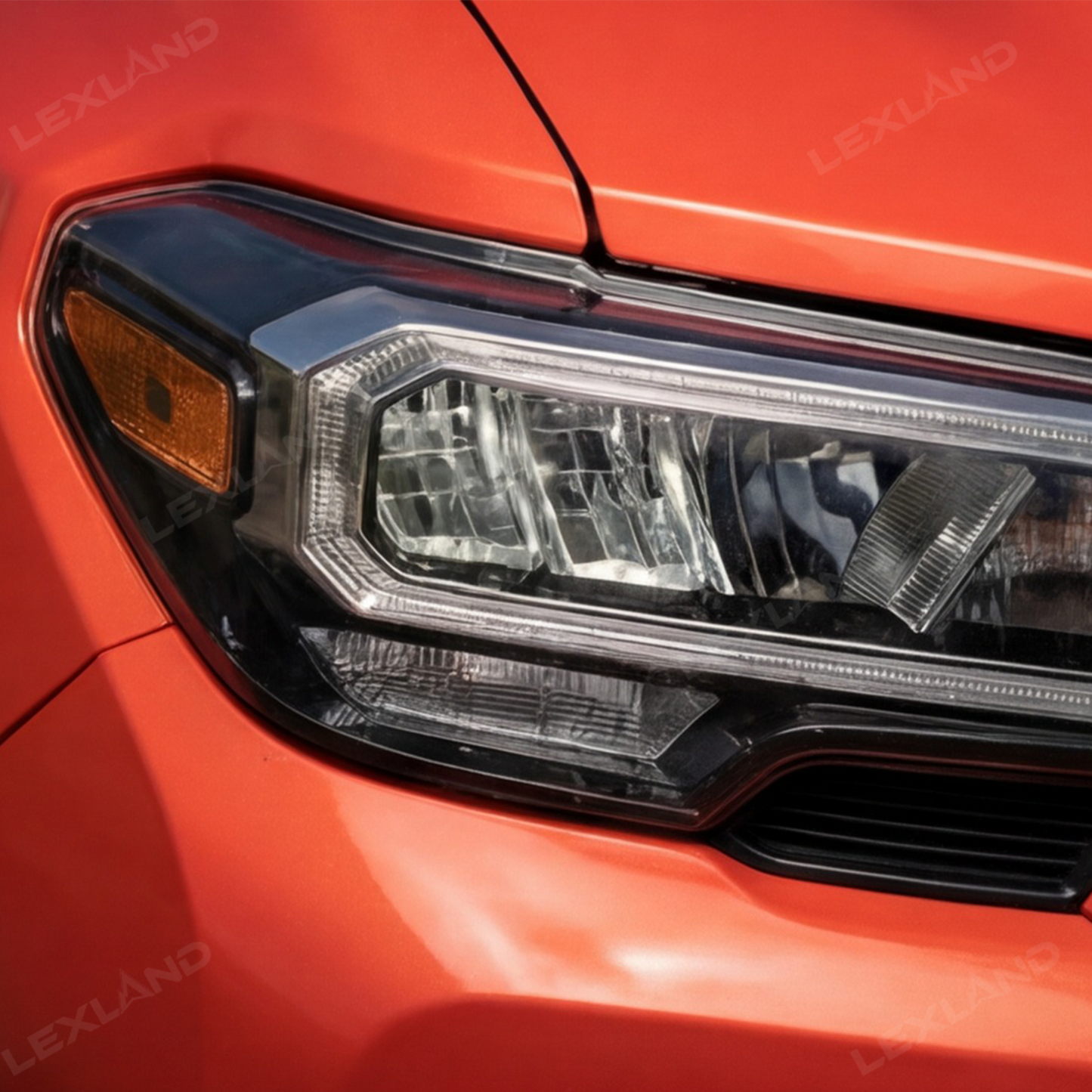 Tacoma Front Headlight Clear Lens High-Transparency PC Headlamp Covers for Toyota