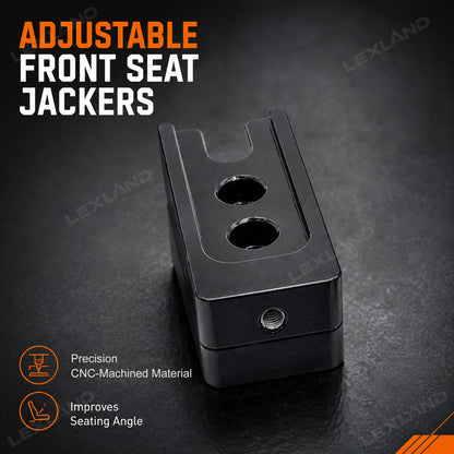 Tacoma Front Seat Jackers Adjustable Seat Risers Front Seat Lift Kit for Toyota